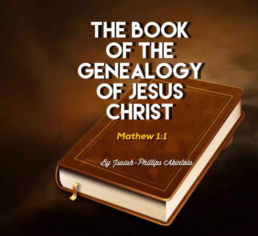 the book of the genealogy of christ